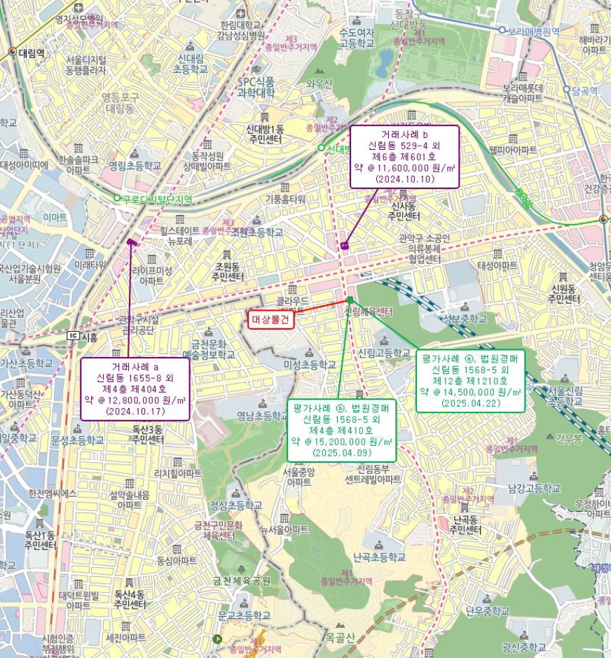서울특별시 관악구 신림동 1568-5 더위일관악파크뷰 3층310호 외 1필지 오피스텔(주거) 경매 사진 9