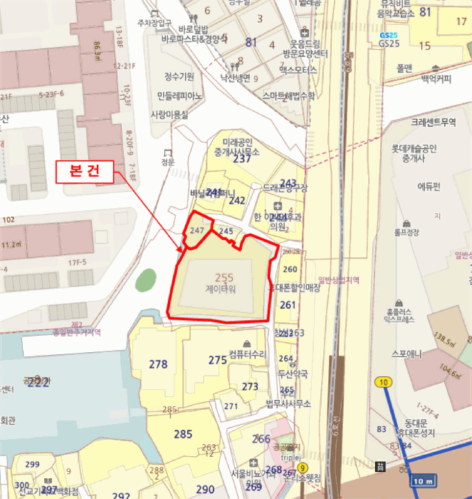 서울특별시 종로구 창신동 255-1 5층505호 외 1필지 도시형생활주택 경매 사진 10