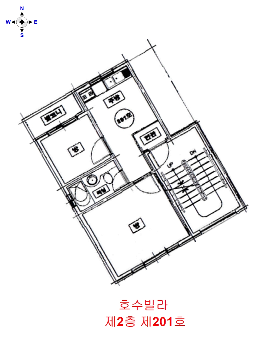 경기도 부천시 오정구 원종동 350-12 호수빌라 2층 201호 외 1필지 다세대주택 경매 사진 8