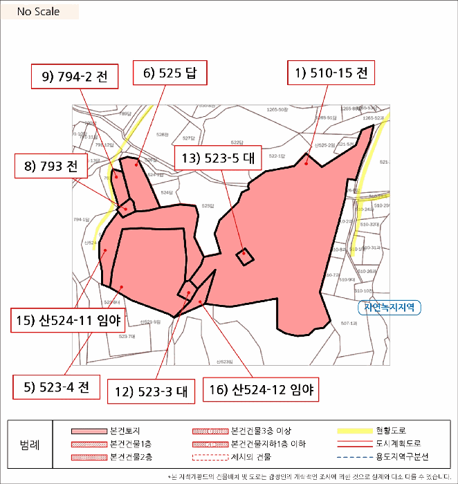 강원특별자치도 속초시 노학동 510-15 외 16필지 전 경매 사진 32
