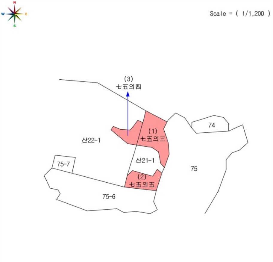 충청북도 옥천군 안내면 서대리 75-3 외 2필지 전 경매 사진 10