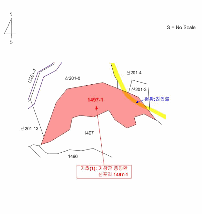 경상남도 거창군 웅양면 산포리 1497-1 전 경매 사진 18