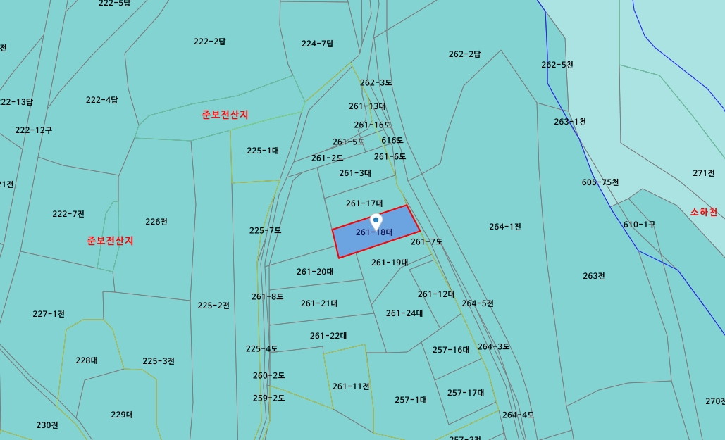 전북특별자치도 부안군 변산면 운산리 261-18 대지 경매 사진 11