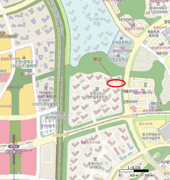 경기도 파주시 목동동 1142 운정신도시센트럴푸르지오 근린생활시설1동 1층110호 근린상가 경매 사진 23