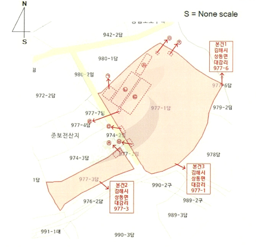 경상남도 김해시 상동면 대감리 977-6 외 2필지 답 경매 사진 38