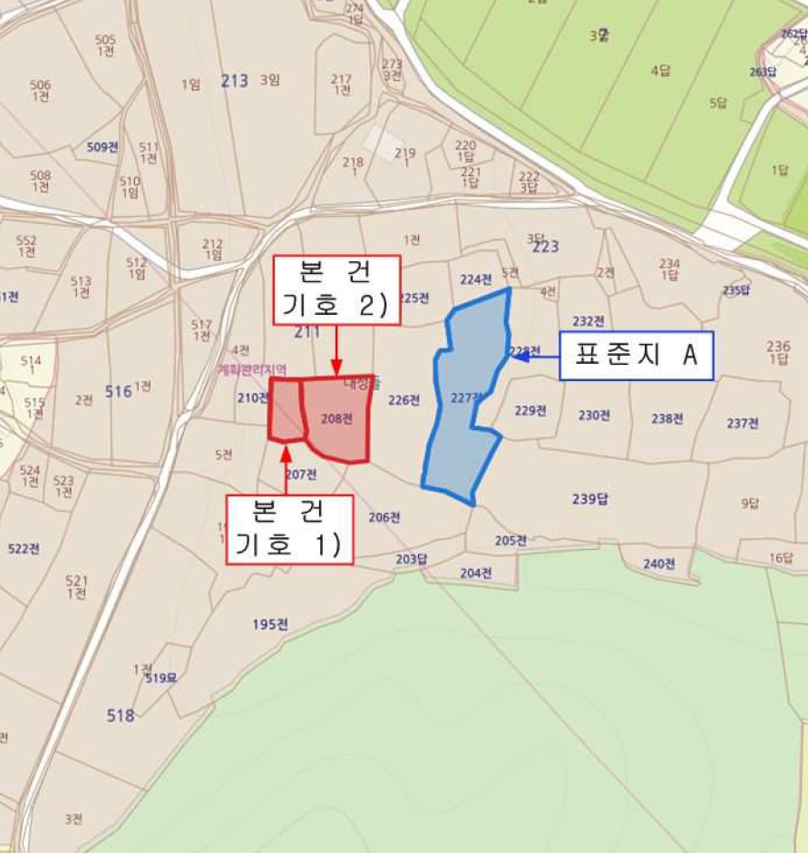 전라남도 장성군 삼계면 화산리 209 외 1필지 전 경매 사진 10