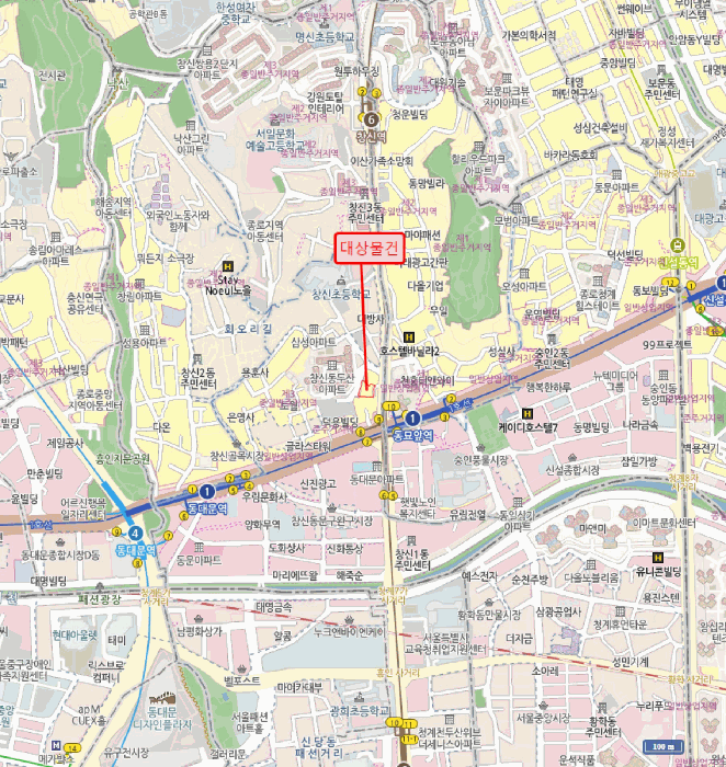 서울특별시 종로구 창신동 255-1 8층808호 외 1필지 오피스텔(주거) 경매 사진 12