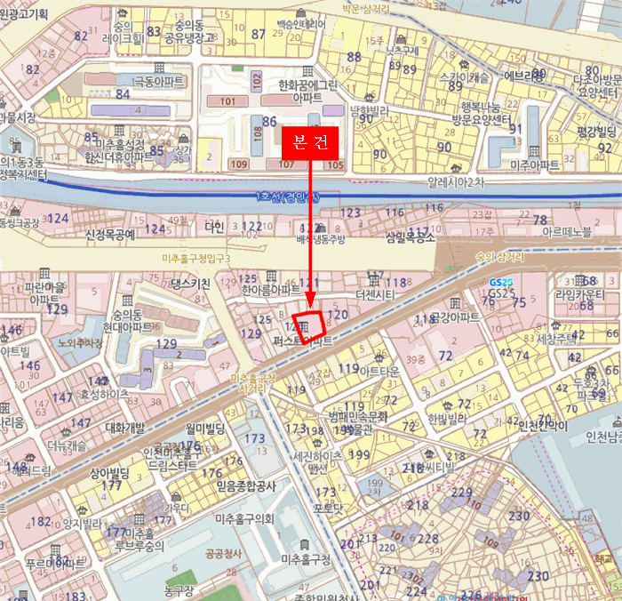 인천광역시 미추홀구 숭의동 121-5 퍼스트아파트 5층503호 오피스텔 경매 사진 24