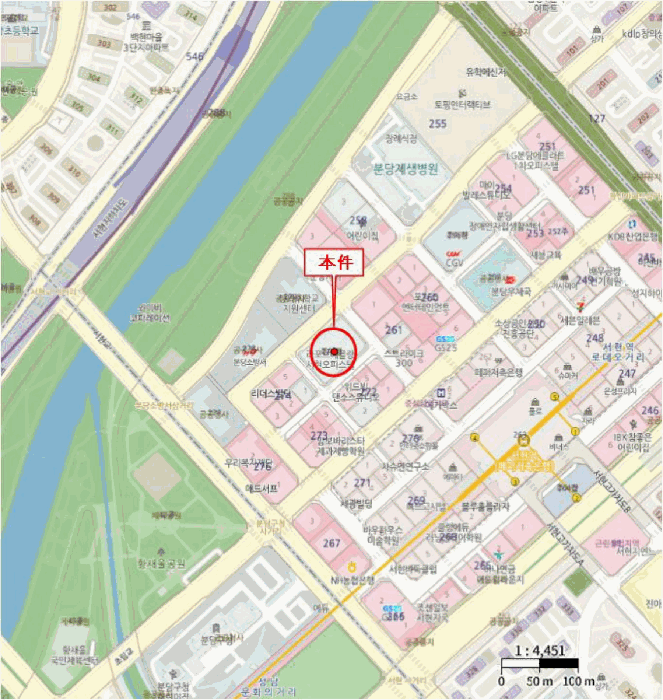 경기도 성남시 분당구 서현동 275 라포르테블랑서현 418호 외 1개호 오피스텔(주거) 경매 사진 22