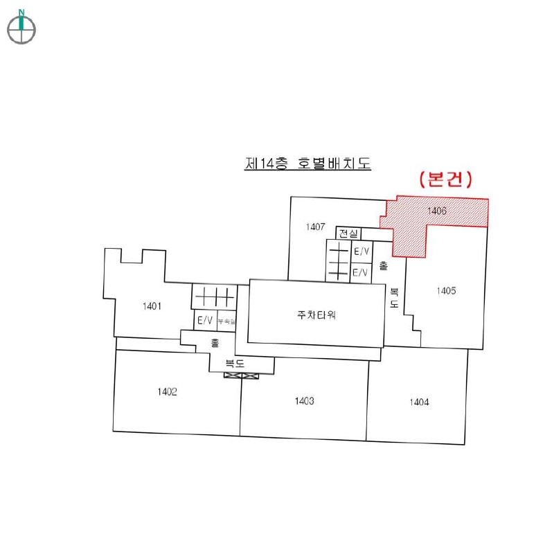 부산광역시 서구 서대신동1가 34-2 대신에코팰리스 14층1406호 외 6필지 오피스텔(주거) 경매 사진 8