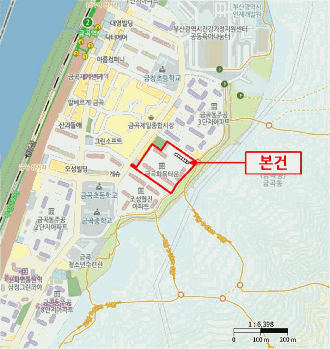 부산광역시 북구 금곡동 97-10 금곡화목타운 101동 1층101호 아파트 경매 사진 16