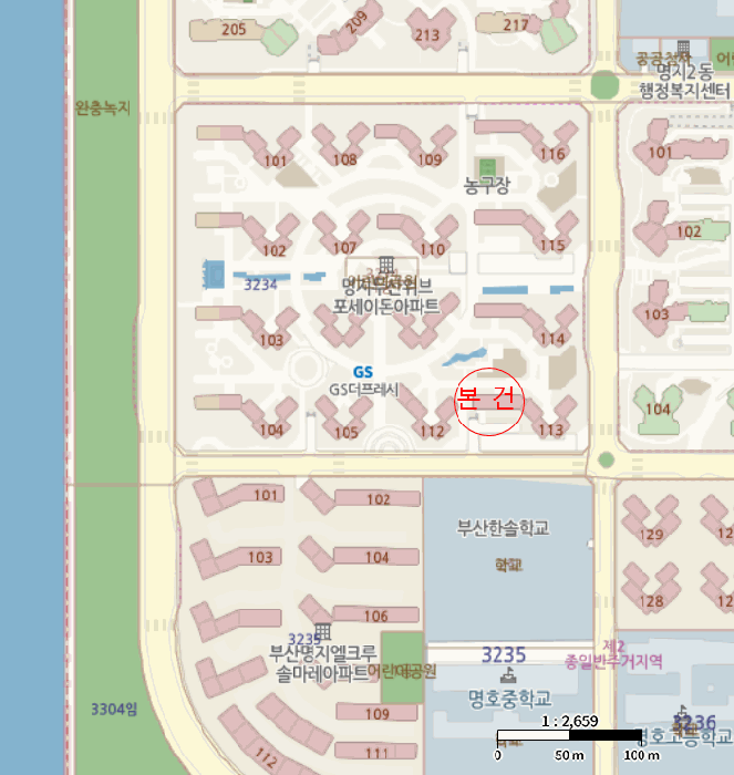 부산광역시 강서구 명지동 3234 명지두산위브포세이돈 113동 15층1506호 아파트 경매 사진 13