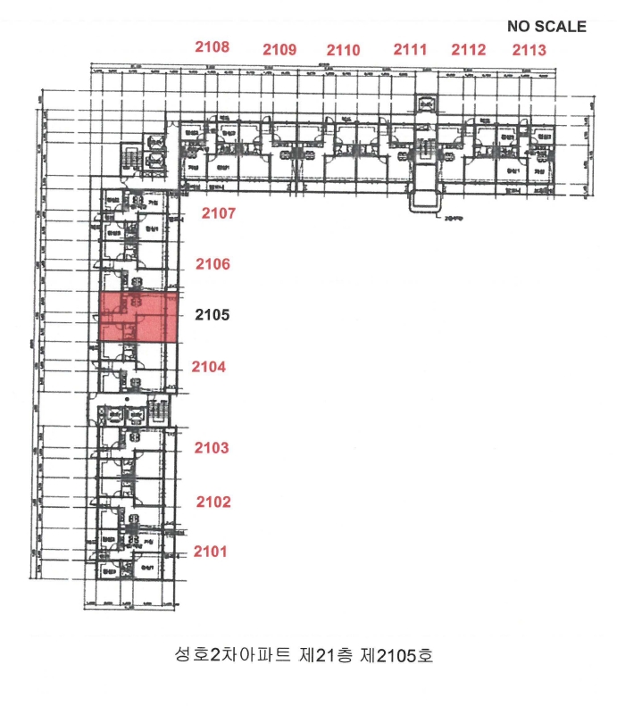 전라남도 광양시 중동 1665 성호2차아파트 206동 21층2105호 외 3필지 아파트 경매 사진 13