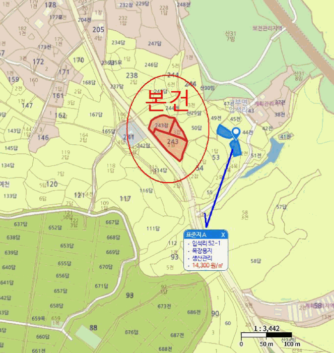 전북특별자치도 정읍시 고부면 입석리 243 외 2필지 동물및식물관련시설 경매 사진 52