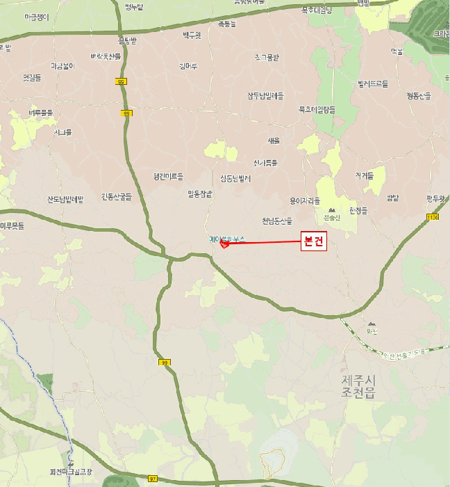 제주특별자치도 제주시 조천읍 대흘리 1709-2 대지 경매 사진 9