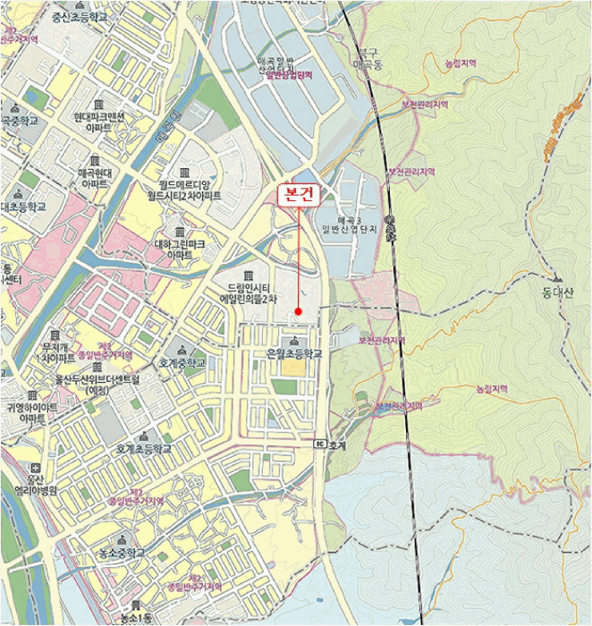 울산광역시 북구 매곡동 897 드림인시티에일린의뜰1차 110동 7층704호 외 1필지 아파트 경매 사진 7
