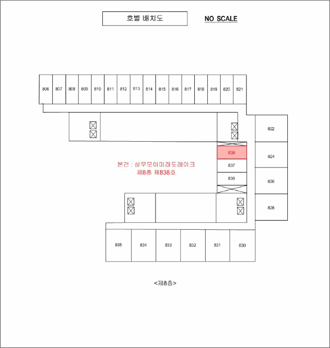 광주광역시 서구 쌍촌동 971-12 상무모아미래도레이크 제8층 제838호 오피스텔 경매 사진 17
