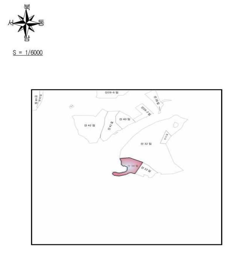 전라남도 고흥군 대서면 송강리 산34 임야 경매 사진 15