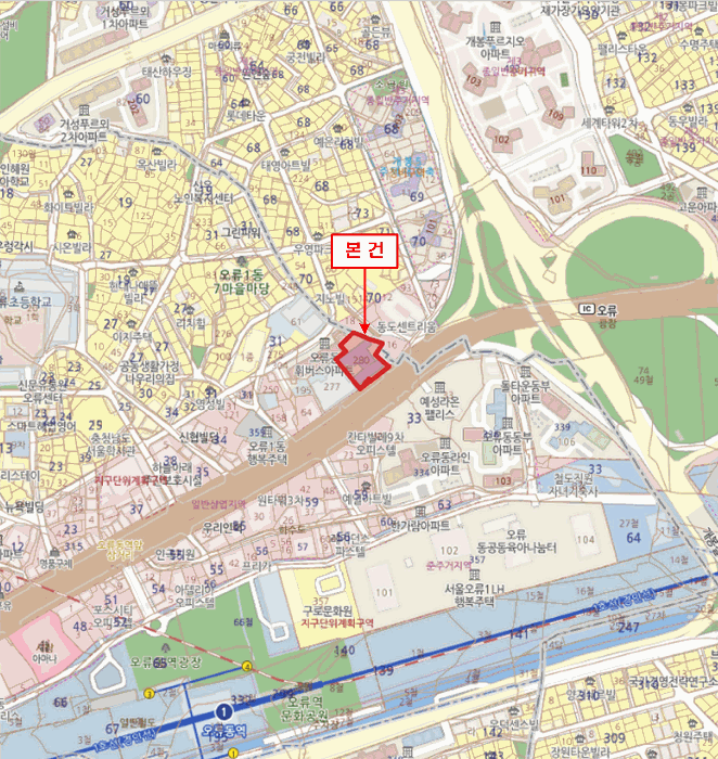 서울특별시 구로구 오류동 31-280 구로예미지어반코어 제17층 제1710호 외 1필지 오피스텔(주거) 경매 사진 10