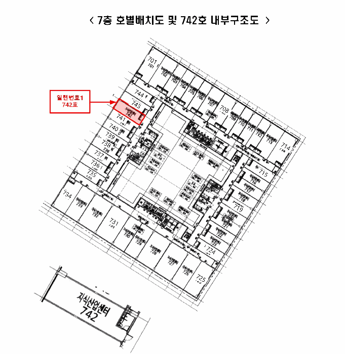 경기도 시흥시 배곧동 291-5 건영테크노밸리 7층742호 지식산업센터 경매 사진 15