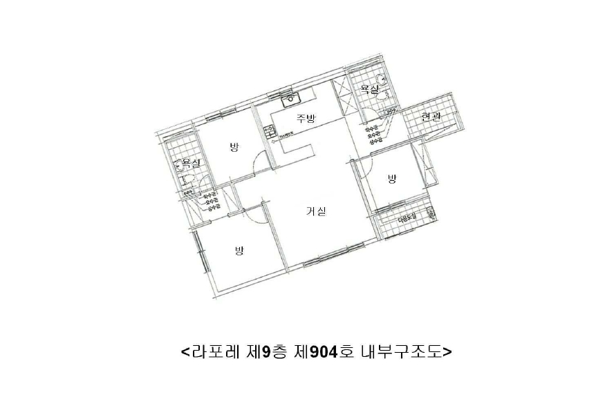 경기도 군포시 당동 778-1 라포레 9층904호 외 2필지 오피스텔(주거) 경매 사진 13