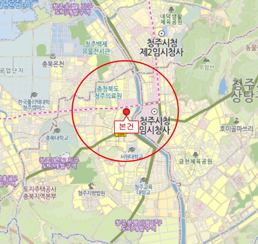충청북도 청주시 서원구 사직동 12-12 7층 701호 오피스텔 경매 사진 18