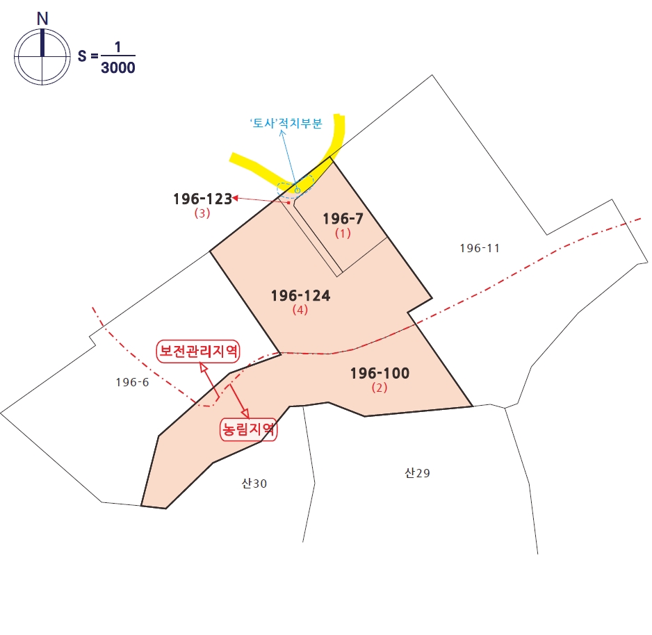 충청남도 금산군 제원면 천내리 196-7 외 3필지 임야 경매 사진 37