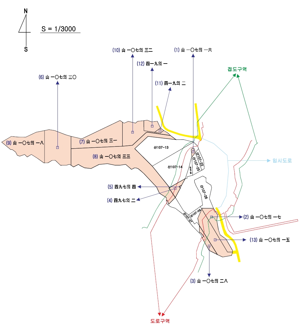 세종특별자치시 장군면 용암리 산107-16 외 12필지 임야 경매 사진 97
