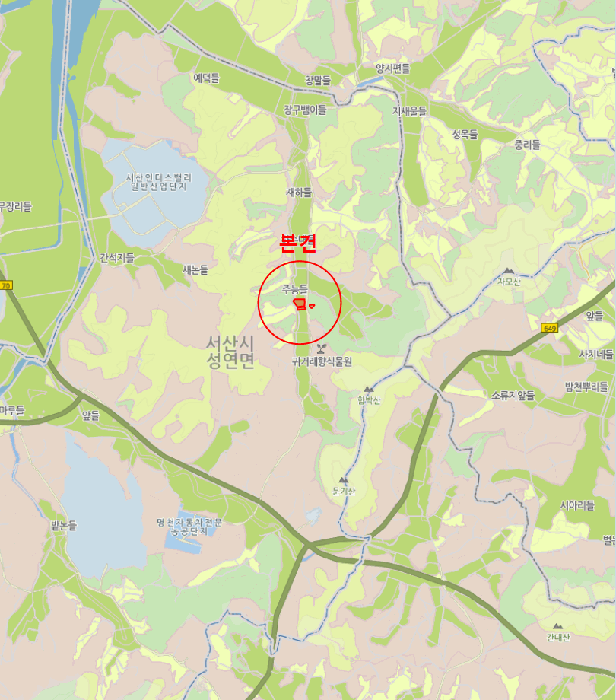 충청남도 서산시 성연면 예덕리 400-7 외 2필지 답 경매 사진 11