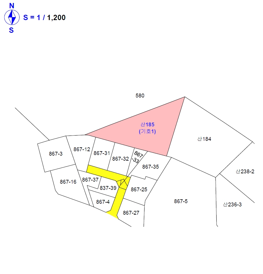 전북특별자치도 전주시 완산구 상림동 산185 임야 경매 사진 25