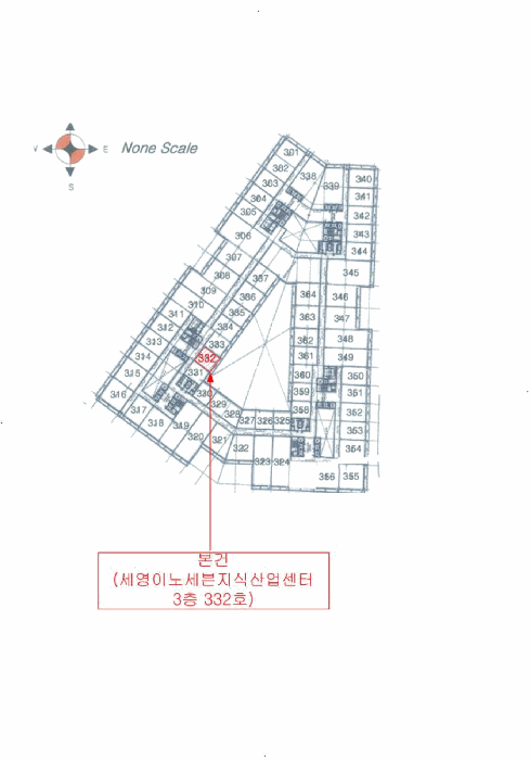울산광역시 중구 서동 639 세영이노세븐지식산업센터 3층332호 아파트형공장 경매 사진 19
