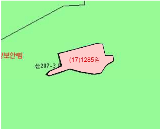 경상남도 창녕군 영산면 구계리 1285 임야 경매 사진 4