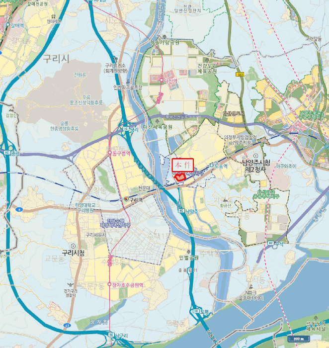경기도 남양주시 다산동 4436 다산센트레빌 108동 5층501호 아파트 경매 사진 6
