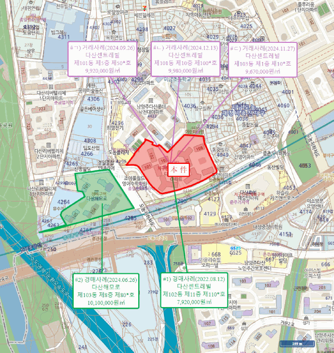 경기도 남양주시 다산동 4436 다산센트레빌 108동 5층501호 아파트 경매 사진 7