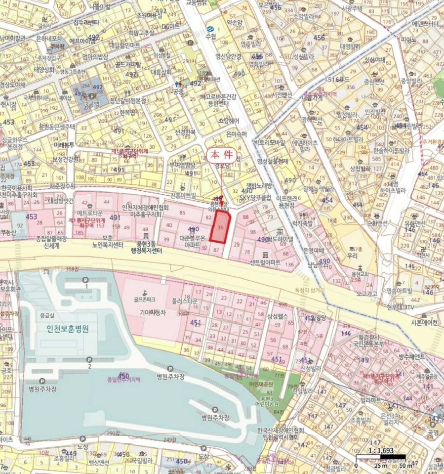 인천광역시 미추홀구 용현동 490-35 4층402호 오피스텔 경매 사진 22