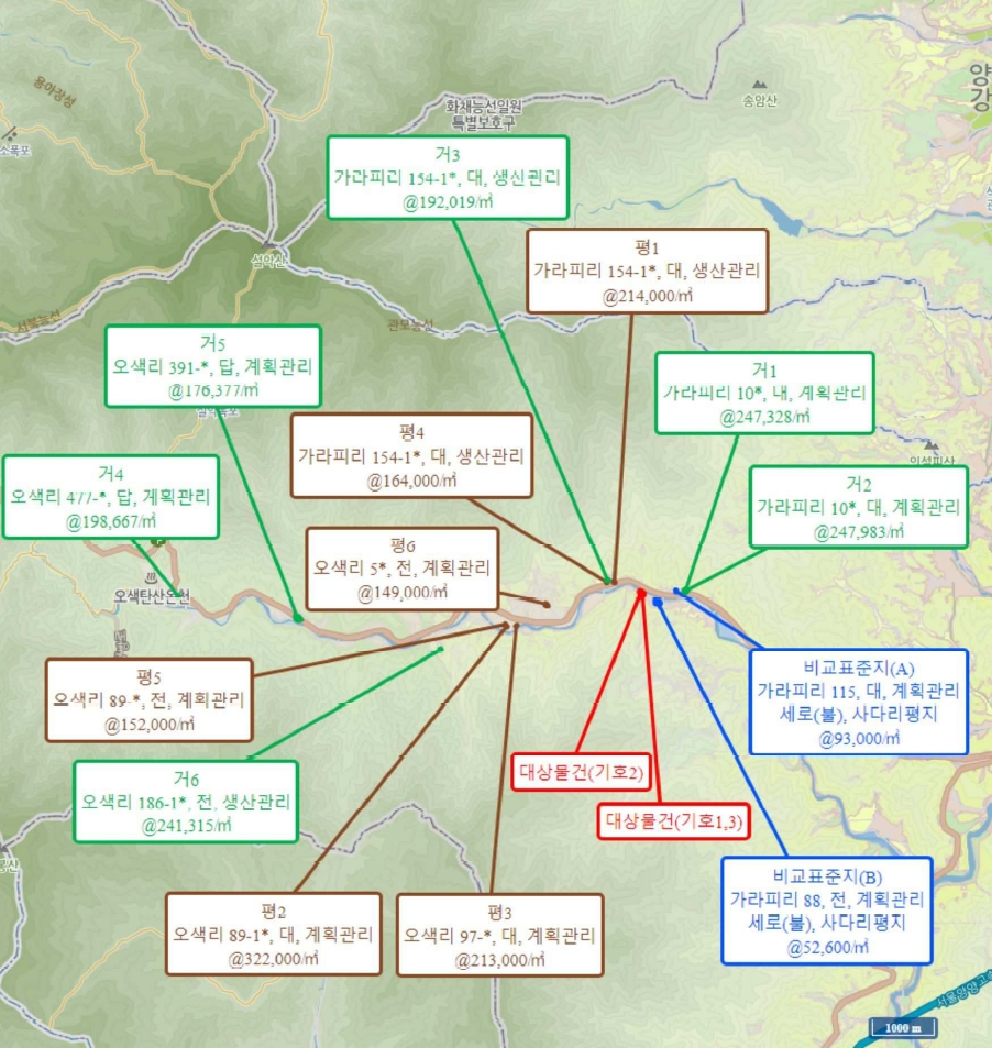 강원특별자치도 양양군 서면 가라피리 134 외 1필지 숙박시설 경매 사진 28