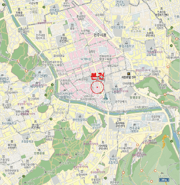 전북특별자치도 전주시 완산구 전동 104-6 주차장 경매 사진 30