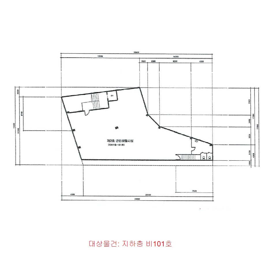 전북특별자치도 전주시 완산구 경원동1가 37-2 지하층비101호 외 2필지 근린상가 경매 사진 13