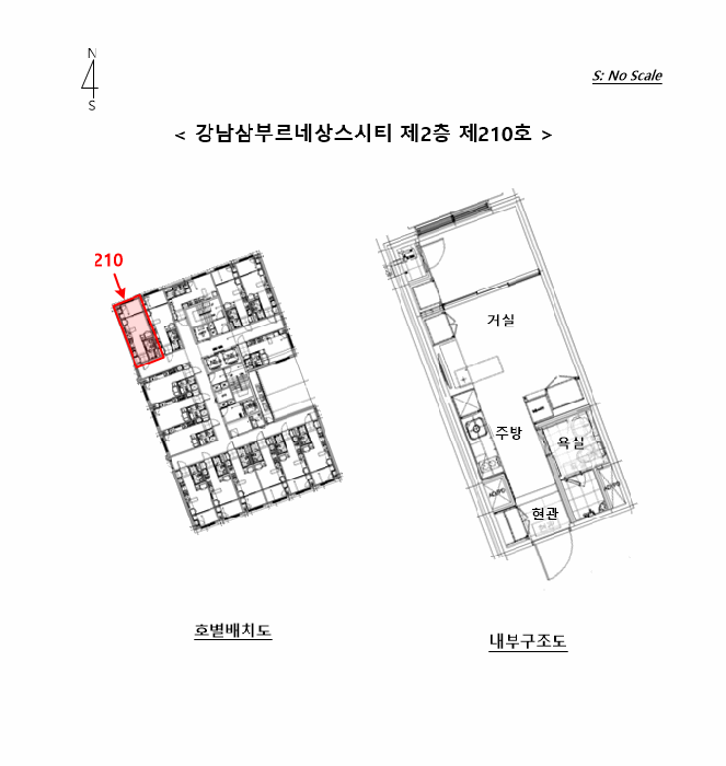 서울특별시 서초구 서초동 1339-4 강남삼부르네상스시티 2층210호 상가,오피스텔,근린시설 경매 사진 12