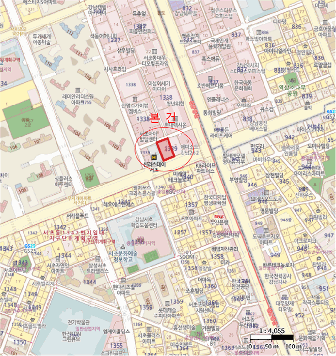 서울특별시 서초구 서초동 1339-4 강남삼부르네상스시티 2층210호 상가,오피스텔,근린시설 경매 사진 13