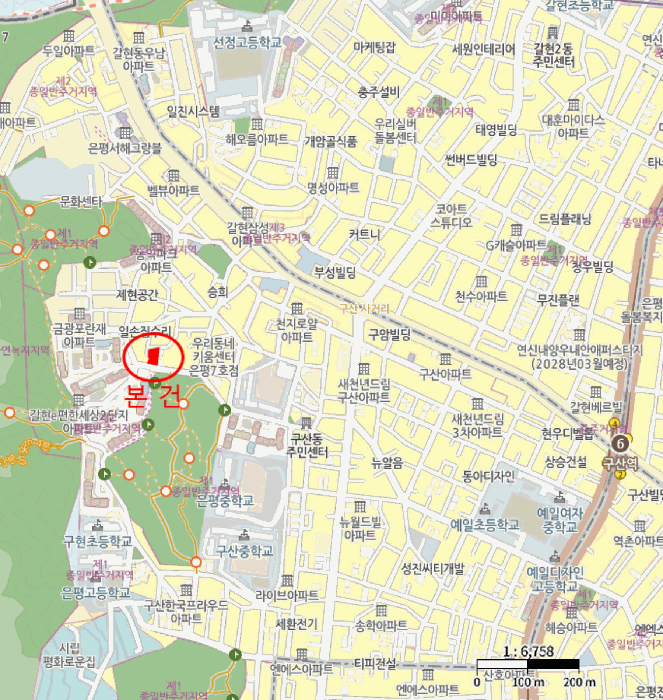 서울특별시 은평구 구산동 374 야긴하이빌 비동 2층201호 다세대(빌라) 경매 사진 23