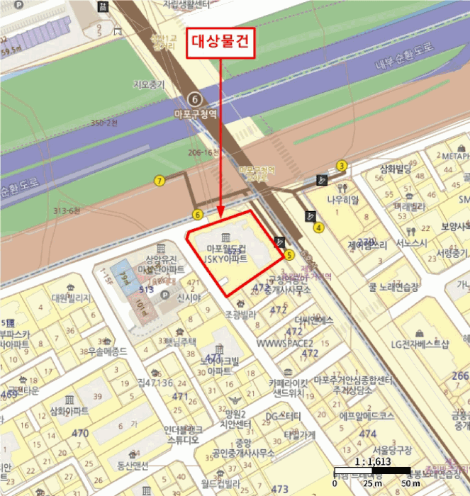 서울특별시 마포구 망원동 523 마포월드컵제이스카이아파트 지1층103호 외 2개호 근린상가 경매 사진 24