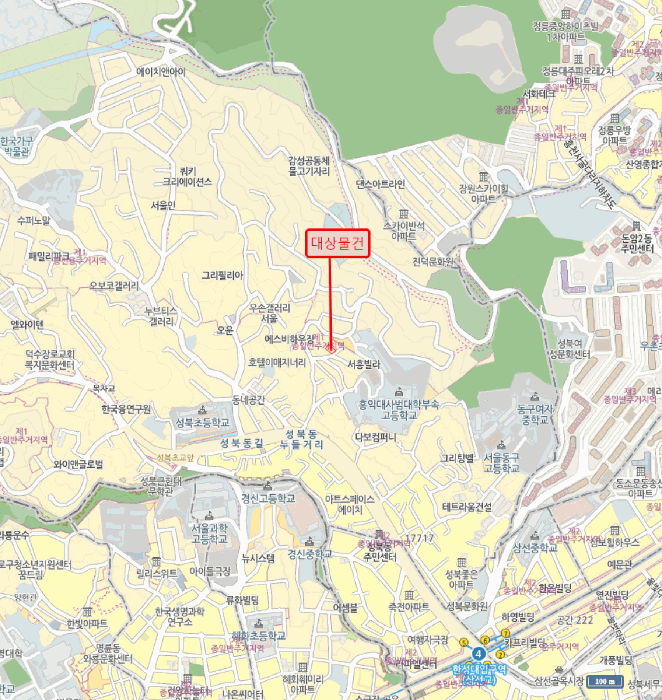 서울특별시 성북구 성북동 145-7 리치빌 3층304호 다세대주택 경매 사진 12