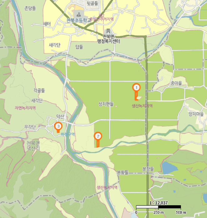 경상북도 경주시 천북면 덕산리 165 답 경매 사진 4
