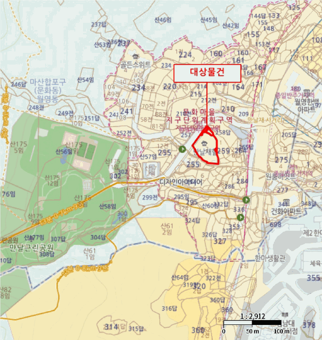 경상남도 창원시 마산합포구 월영동 257-2 만날재힐 에이동 1층107호 외 4필지 연립주택 경매 사진 8