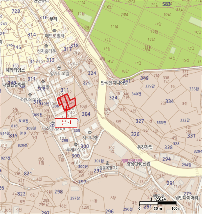 경기도 파주시 조리읍 대원리 311-13 삼성타운 에이동 1층101호 외 2필지 다세대주택 경매 사진 10