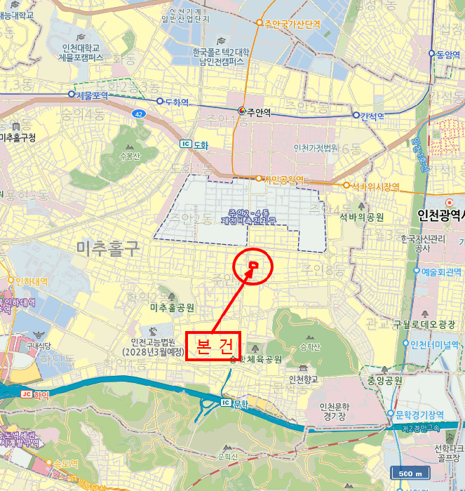 인천광역시 미추홀구 주안동 1466-3 광성아파트 가동 1층 105호 아파트 경매 사진 13