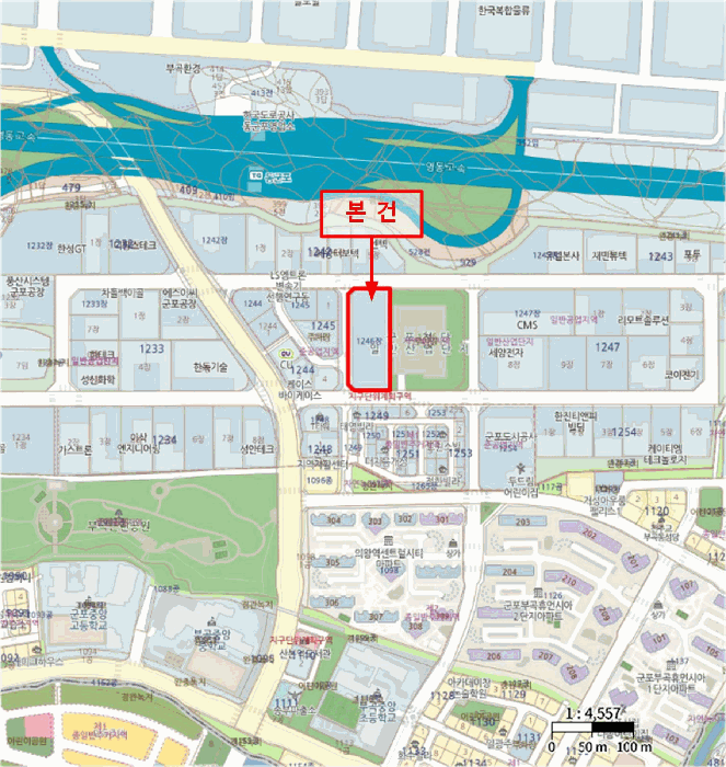 경기도 군포시 부곡동 1246 군포에이스더블유밸리지식산업센터 10층1028호 지식산업센터 경매 사진 14
