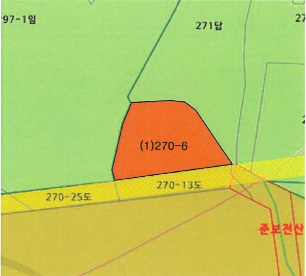 광주광역시 동구 학동 270-6 답 경매 사진 8