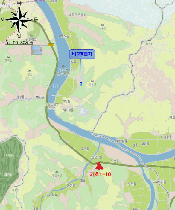전라남도 나주시 남평읍 오계리 1279 외 9필지 대지 경매 사진 47